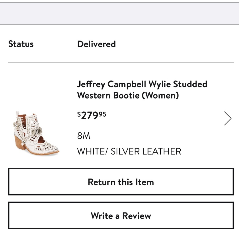 JEFFERY CAMPBELL western booties